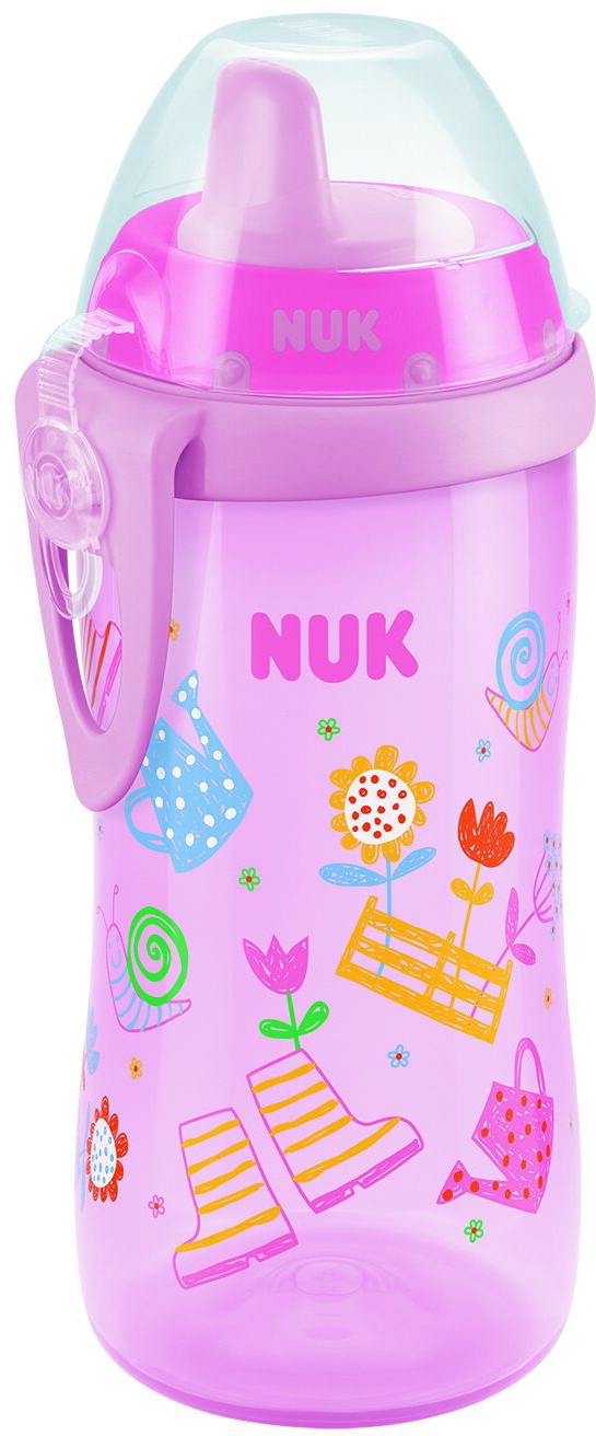 

Поильник Nuk Evolution Kiddy Cup 300 мл Розовый (4008600400431)