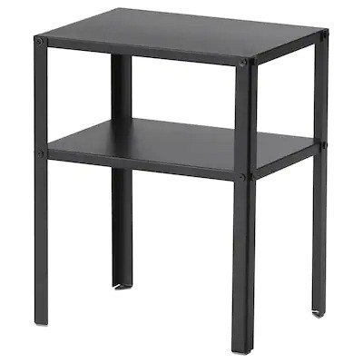 

Прикроватный столик IKEA (ИКЕА) KNARREVIK 37x28 см Черный 303.811.83