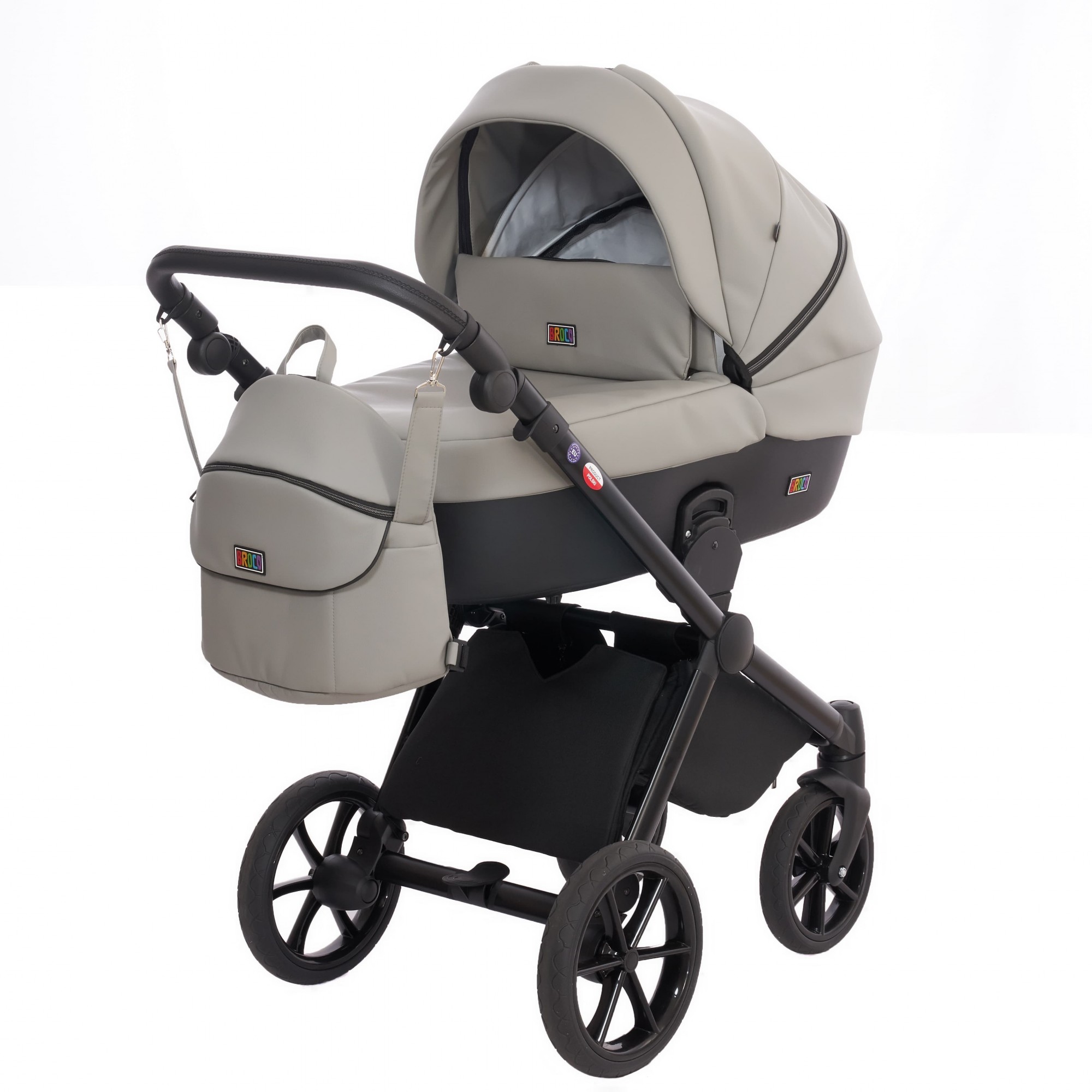 

Универсальная коляска Broco Thermo 2 в 1 Mid grey