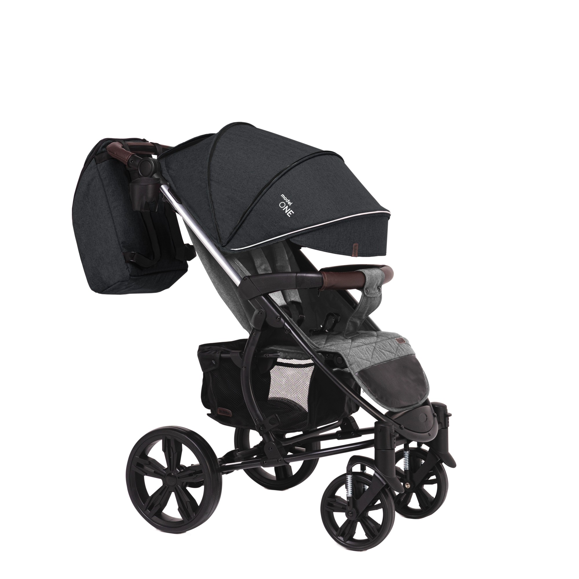 

Прогулочная коляска Bubago Model One Black/Light grey