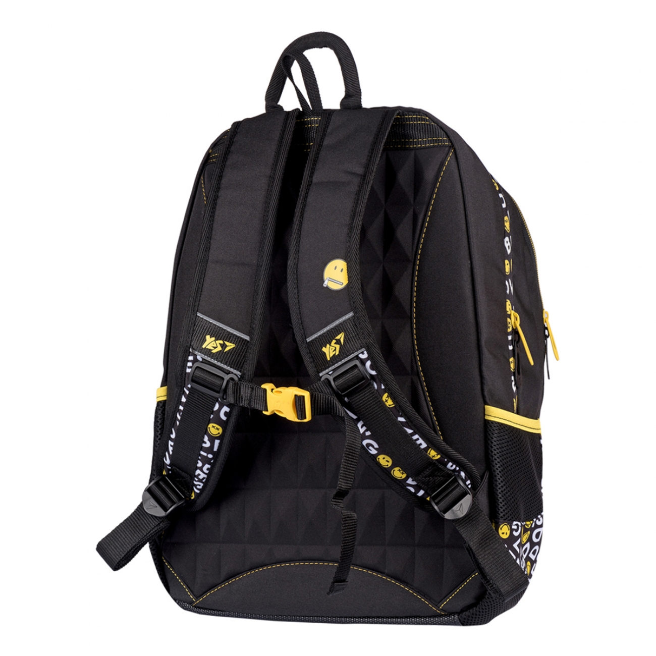 

Рюкзак YES T-121 Smiley World. Black&Yellow 552511