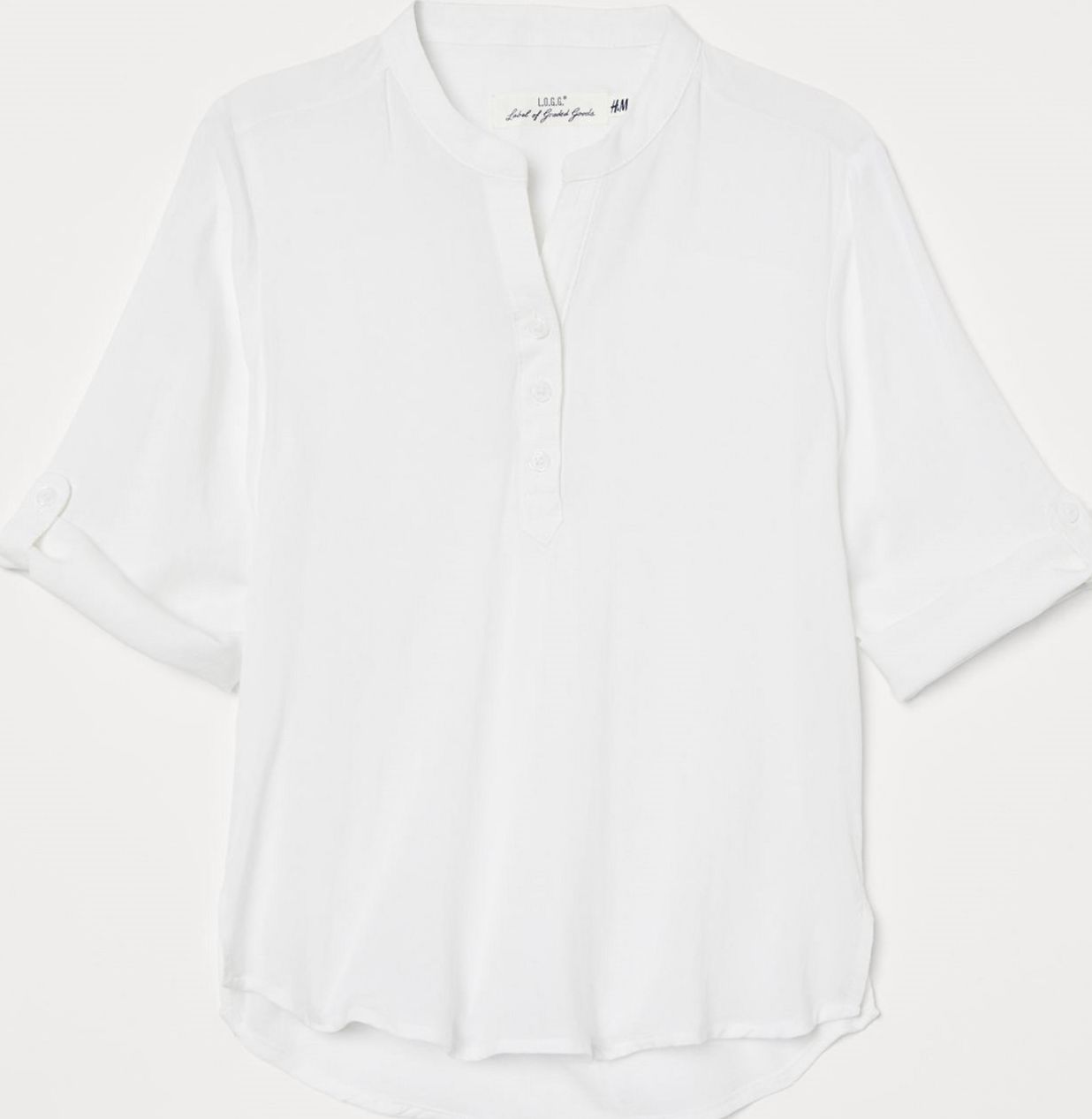 

Блузка H&M 0836162 ШФ 140 см Белая