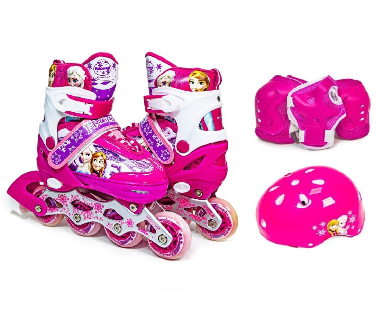 

Комплект роликов "Frozen". Pink (размер 35-38) 1172502856