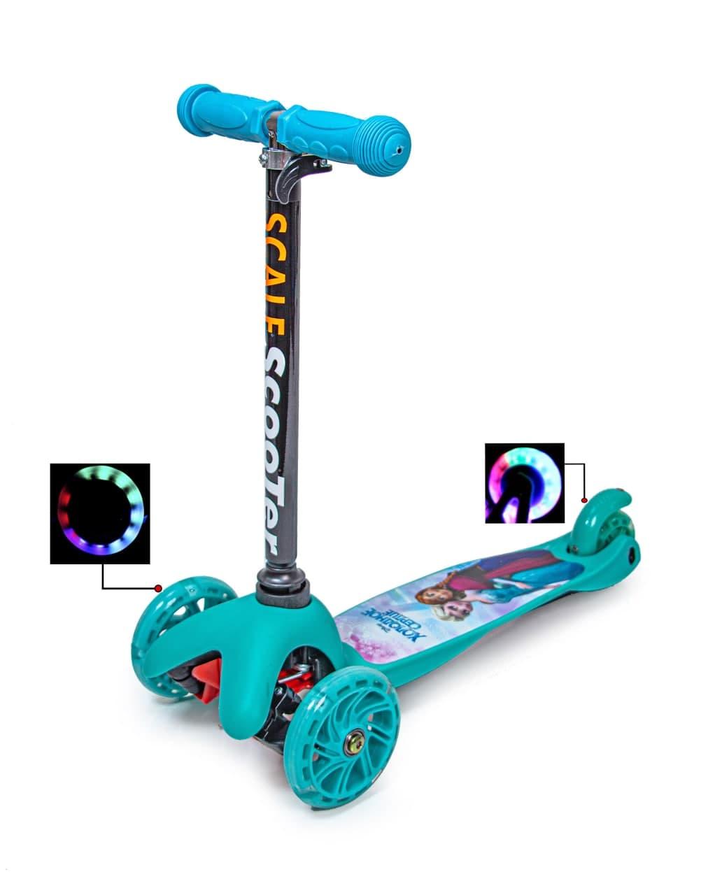 

Детский трехколесный самокат Best Scooter Micro "Frozen" (3 колесный)