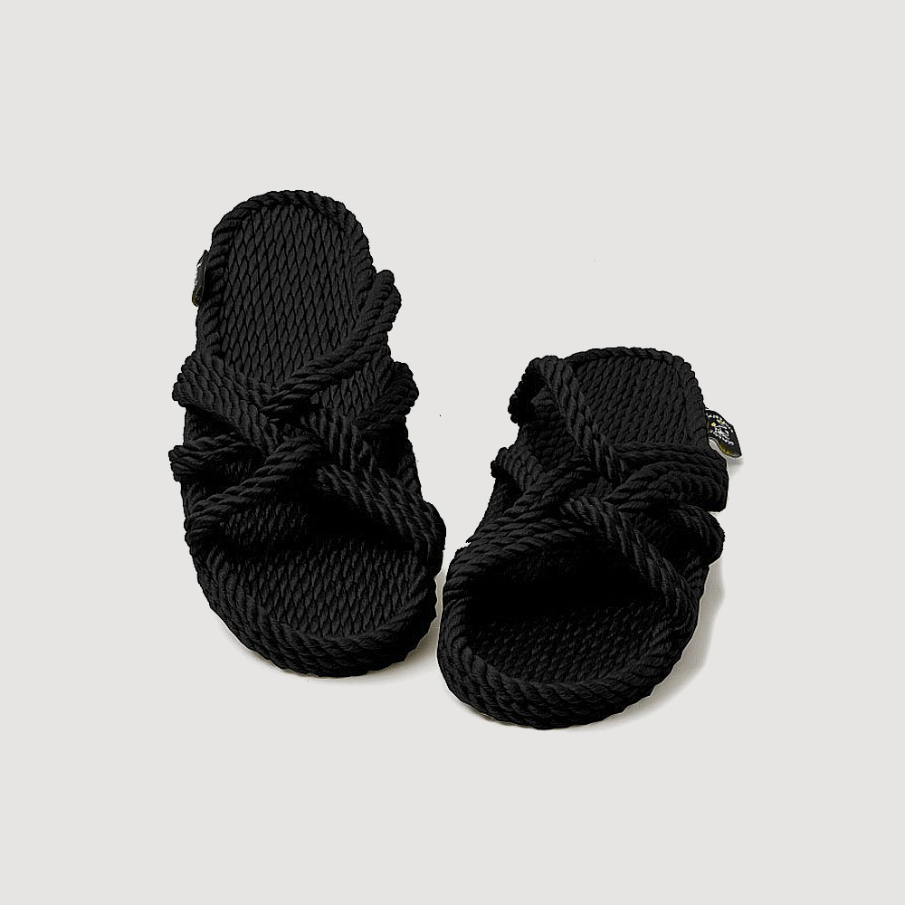 

Плетёные сандали с веревки Nomadic State Of Mind Slip on 44 Black