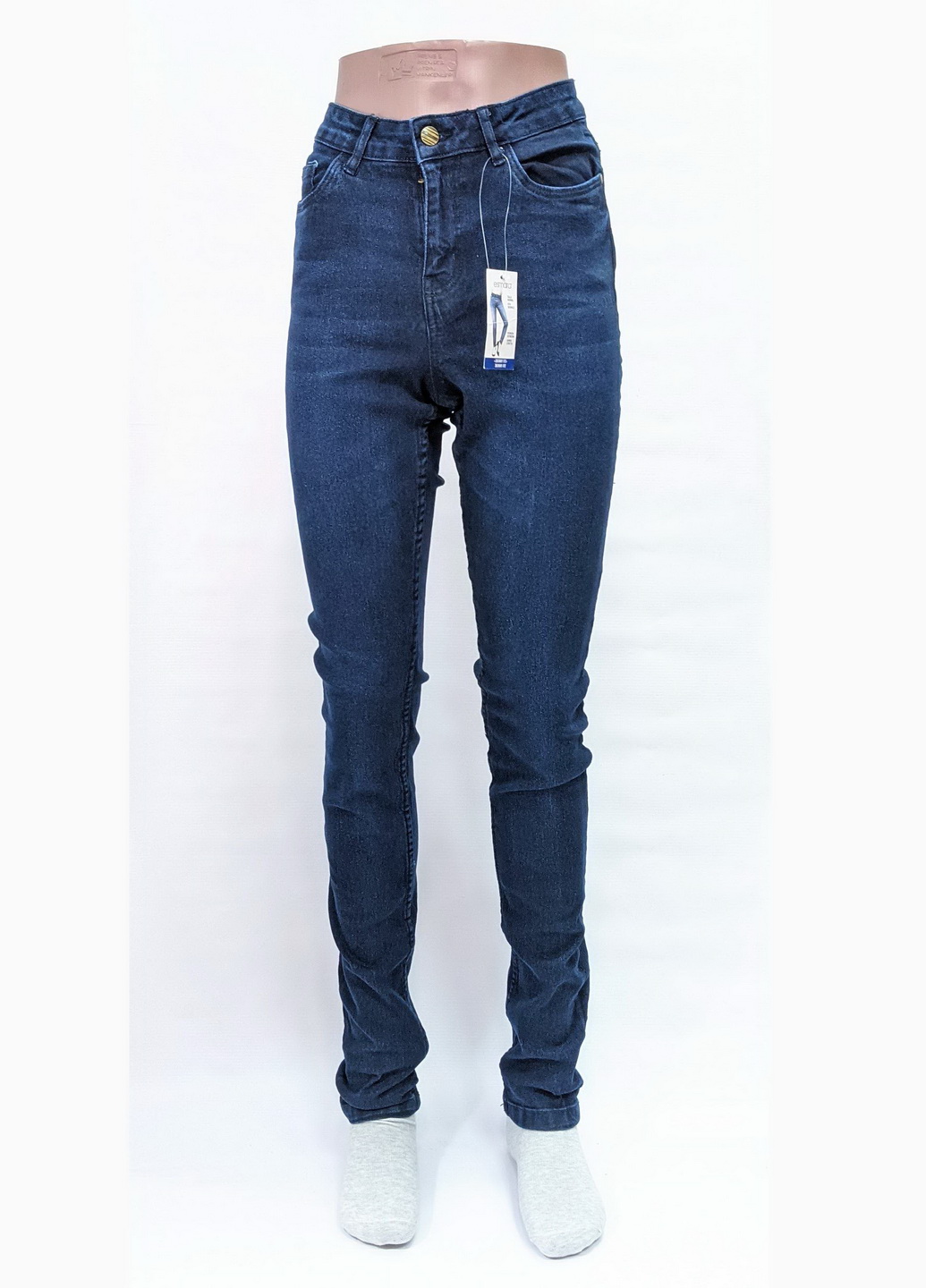 

Стильные джинсы Skinny Fit ESMARA 38 темно синий PM4-10126