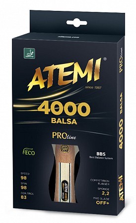 

Ракетка для настольного тенниса Atemi PRO 4000 (346345235)