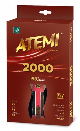 

Ракетка для настольного тенниса Atemi PRO 2000 (87274175417)