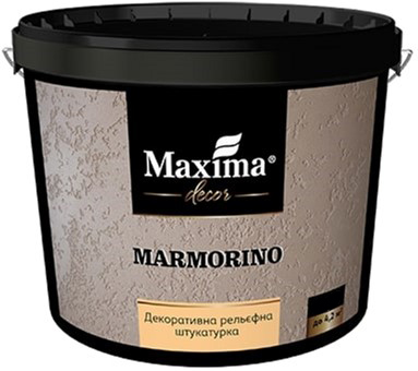 

Декоративная рельефная штукатурка Maxima "Marmorino" 15 кг (4820024426961)