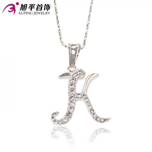 

Подвеска Xuping с белыми фианитами родиум 2373000