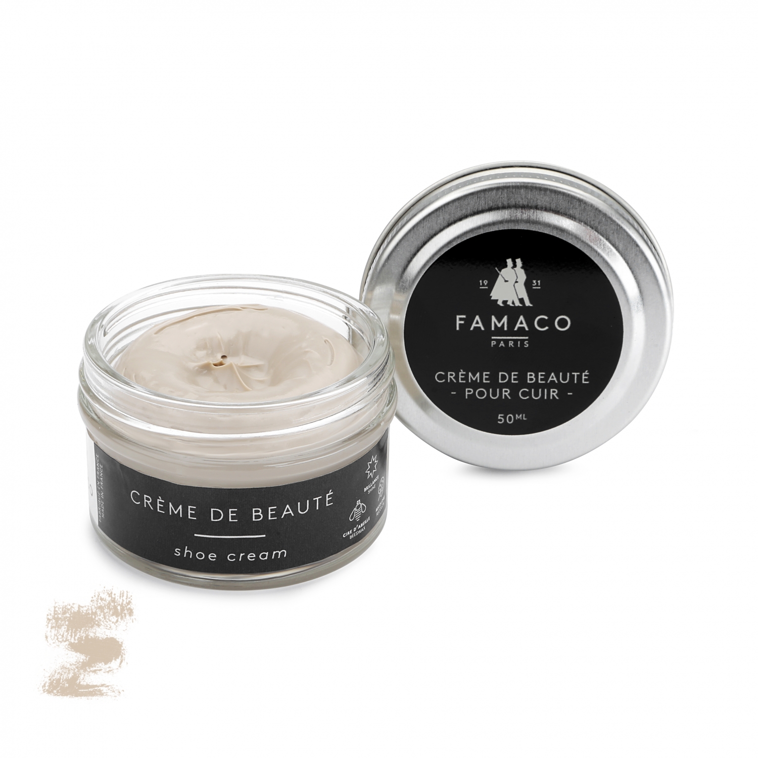

Крем для обуви бежевый 353 Famaco Creme De Beaute, 50 мл