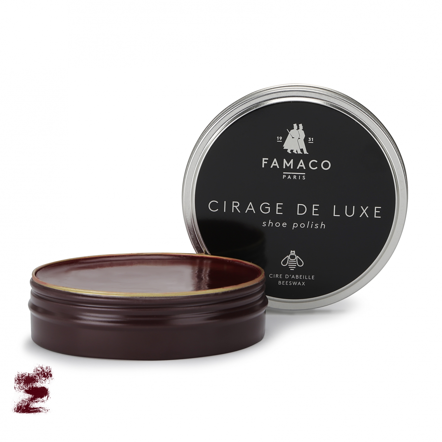 

Воск для обуви бордовый Famaco Cirage De Luxe, 100 мл