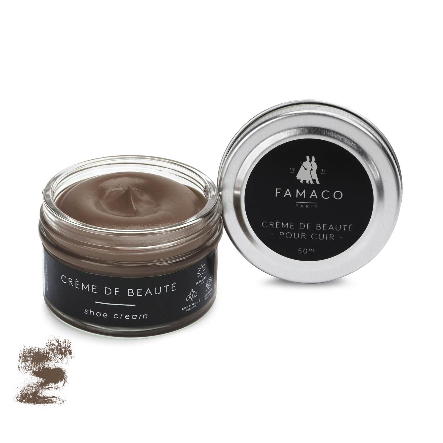 

Крем для обуви коричневый 392 Famaco Creme De Beaute, 50 мл