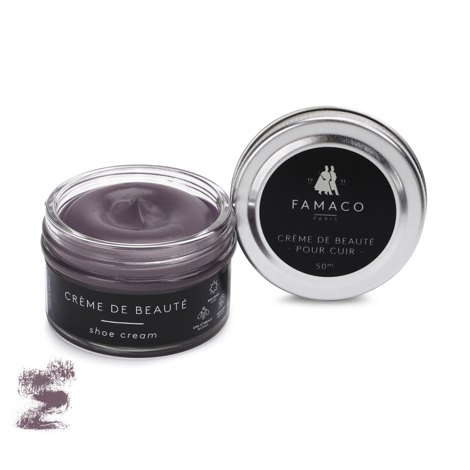

Крем для обуви фиолетовый 535 Famaco Creme De Beaute, 50 мл
