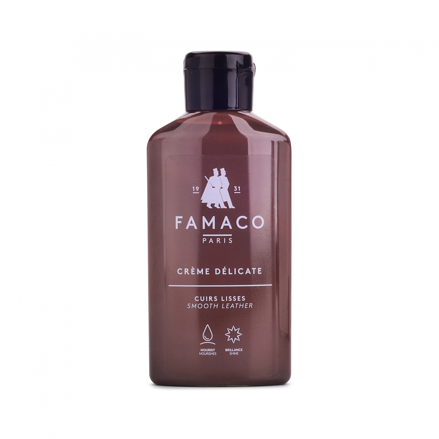 

Деликатный бордовый крем для обуви Famaco Creme Delicate, 125 мл