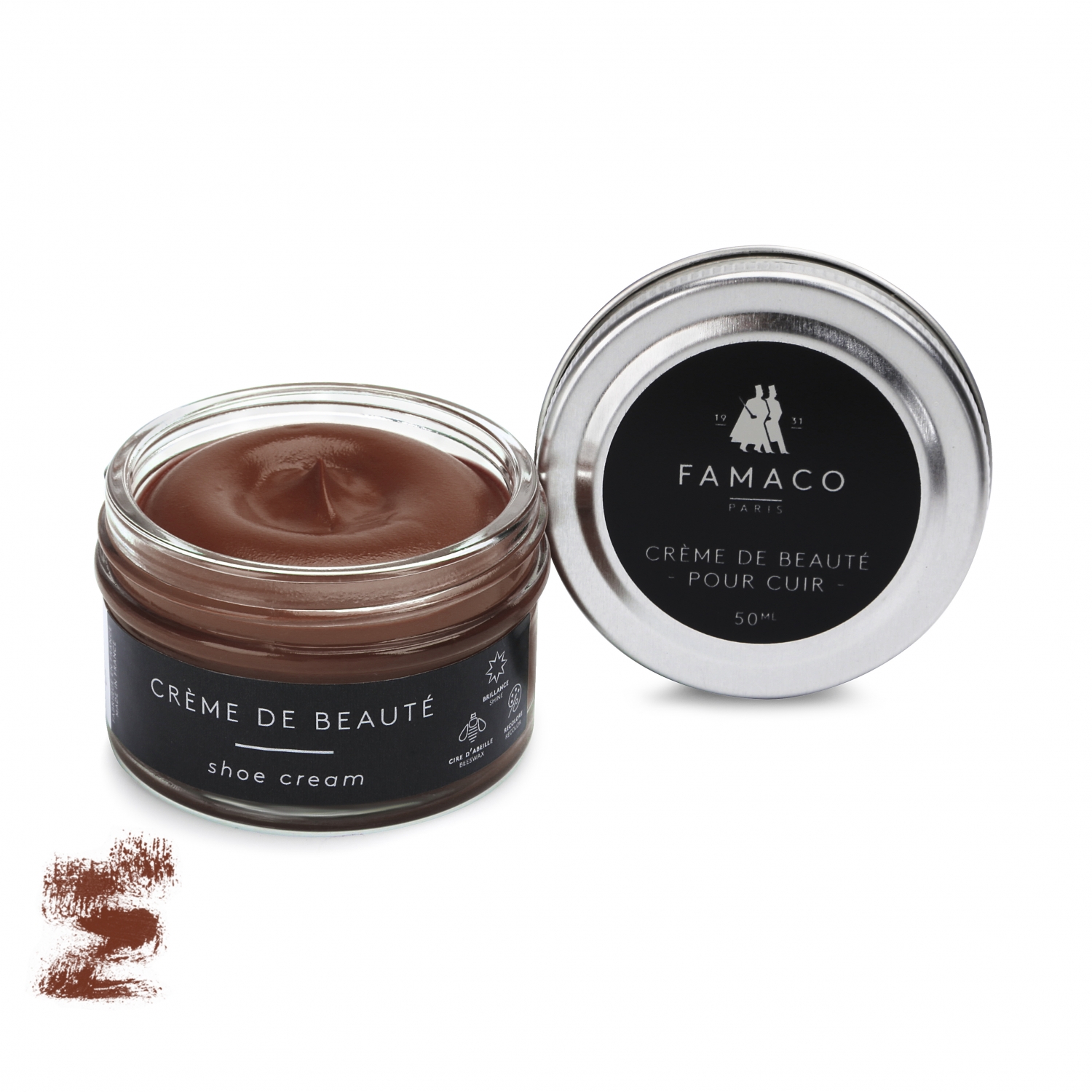 

Крем для обуви коричневый 321 Famaco Creme De Beaute, 50 мл
