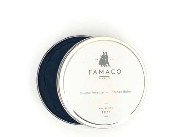 

Воск для обуви темно-синий Famaco Baume Intense, 100 ml