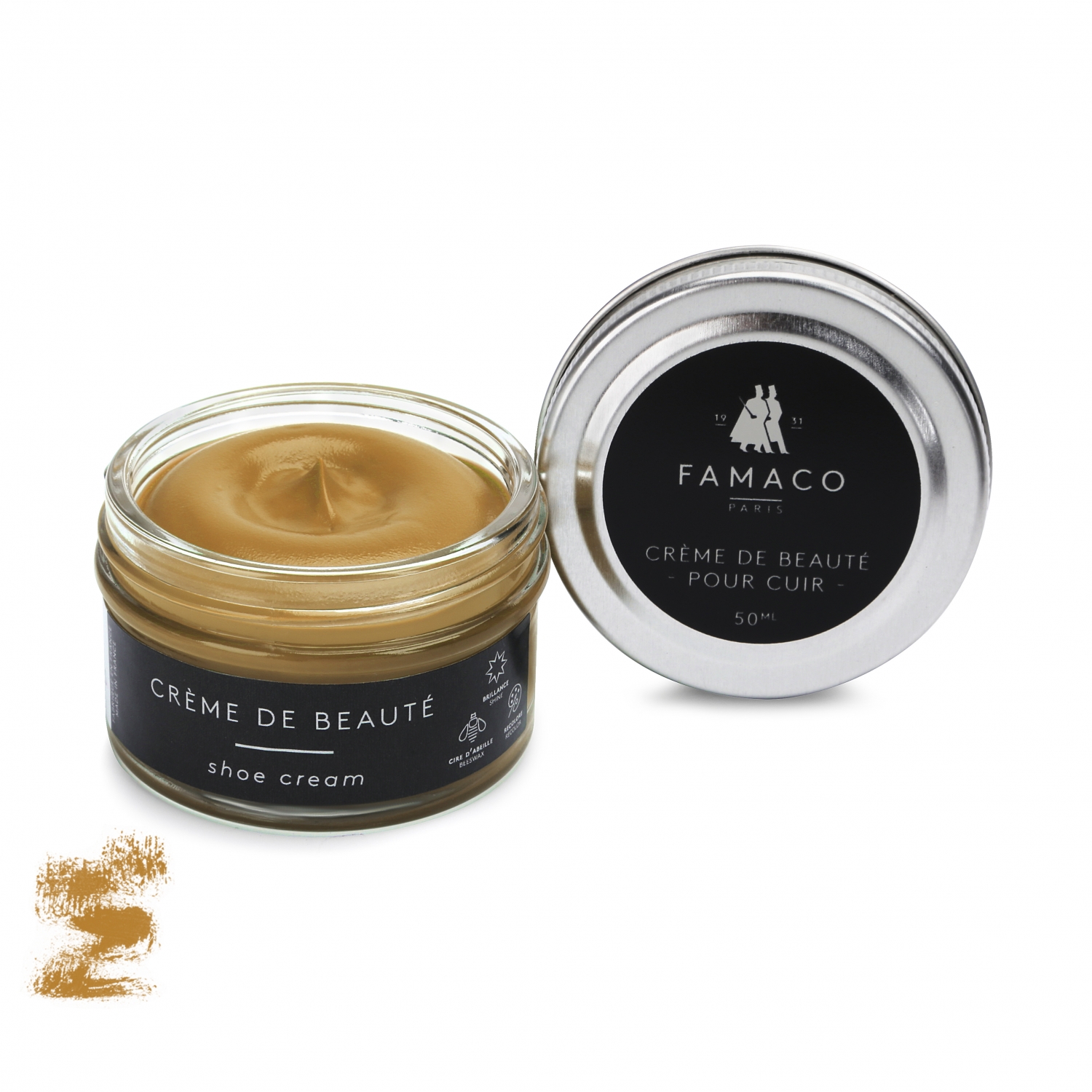 

Крем для обуви светло коричневый 303 Famaco Creme De Beaute, 50 мл