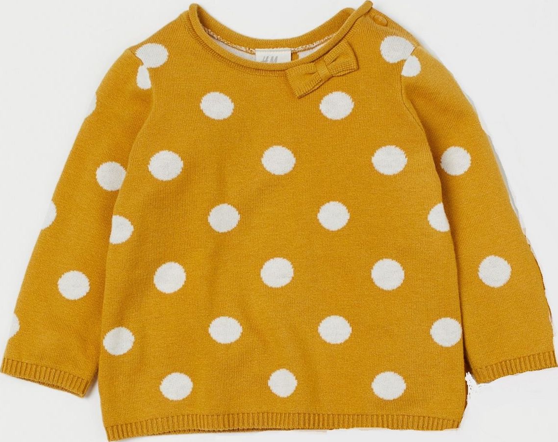 

Джемпер H&M 0757832 98 см Горчичный