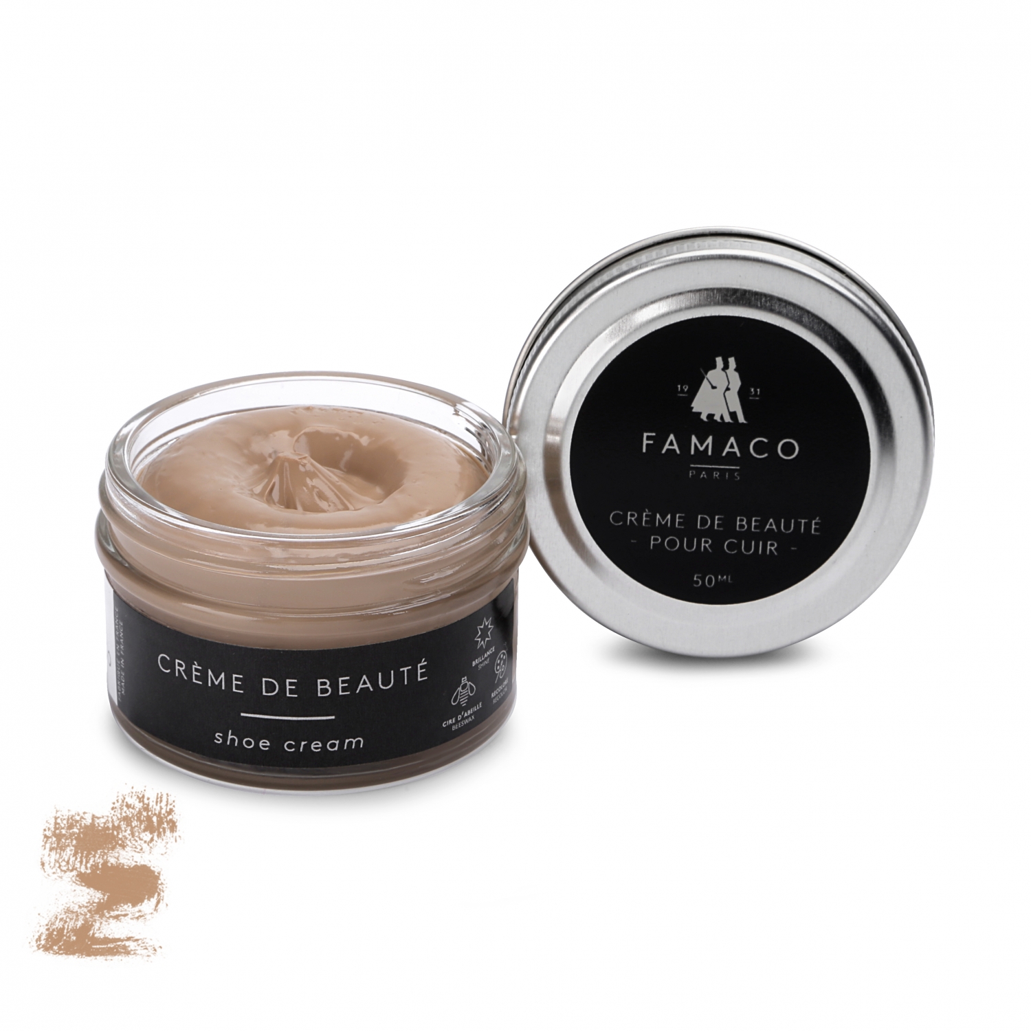 

Крем для обуви бежевый 534 Famaco Creme De Beaute, 50 мл