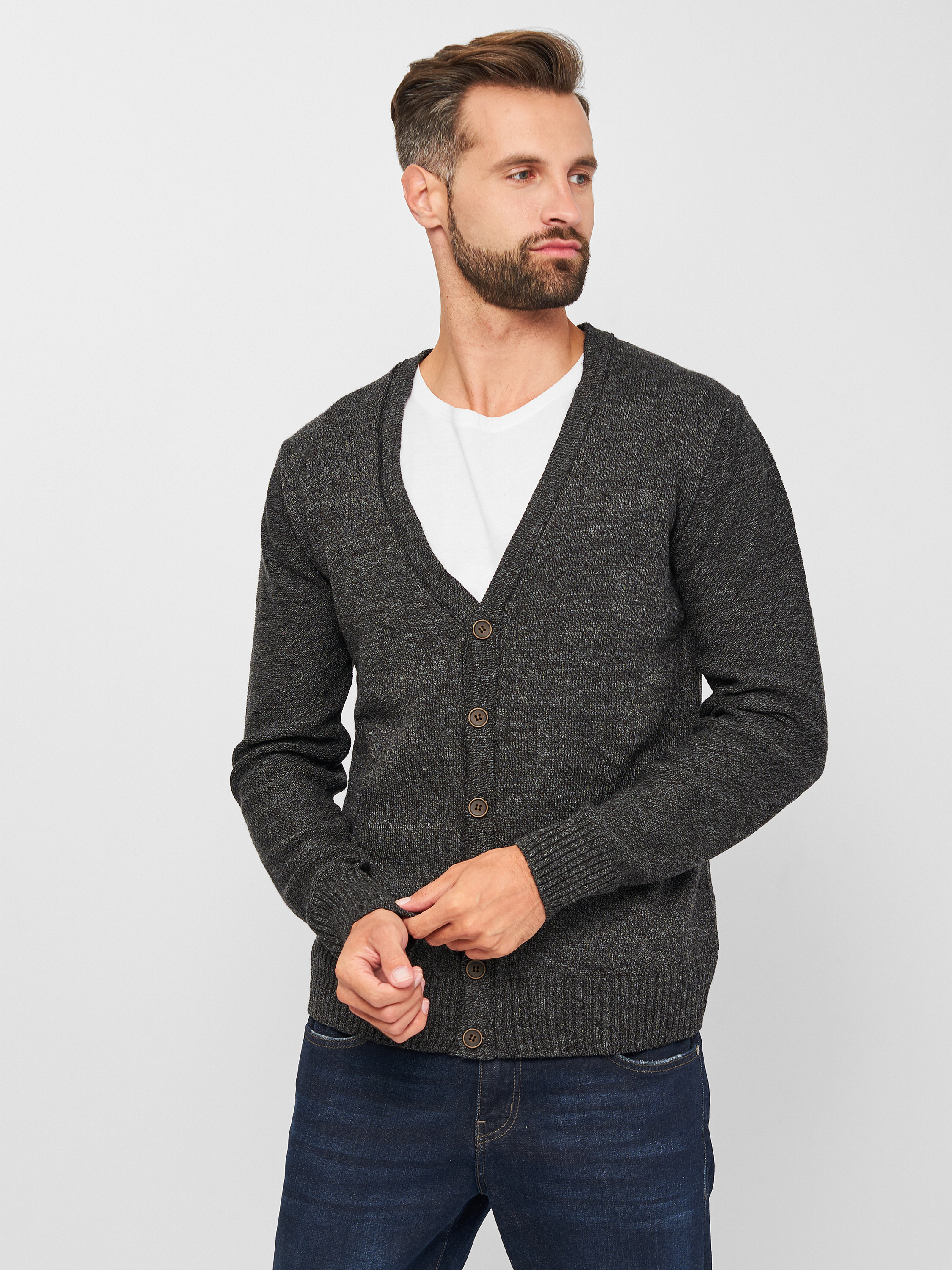 

Кардиган Koton 0KAM81012LT-045 XL Antracite