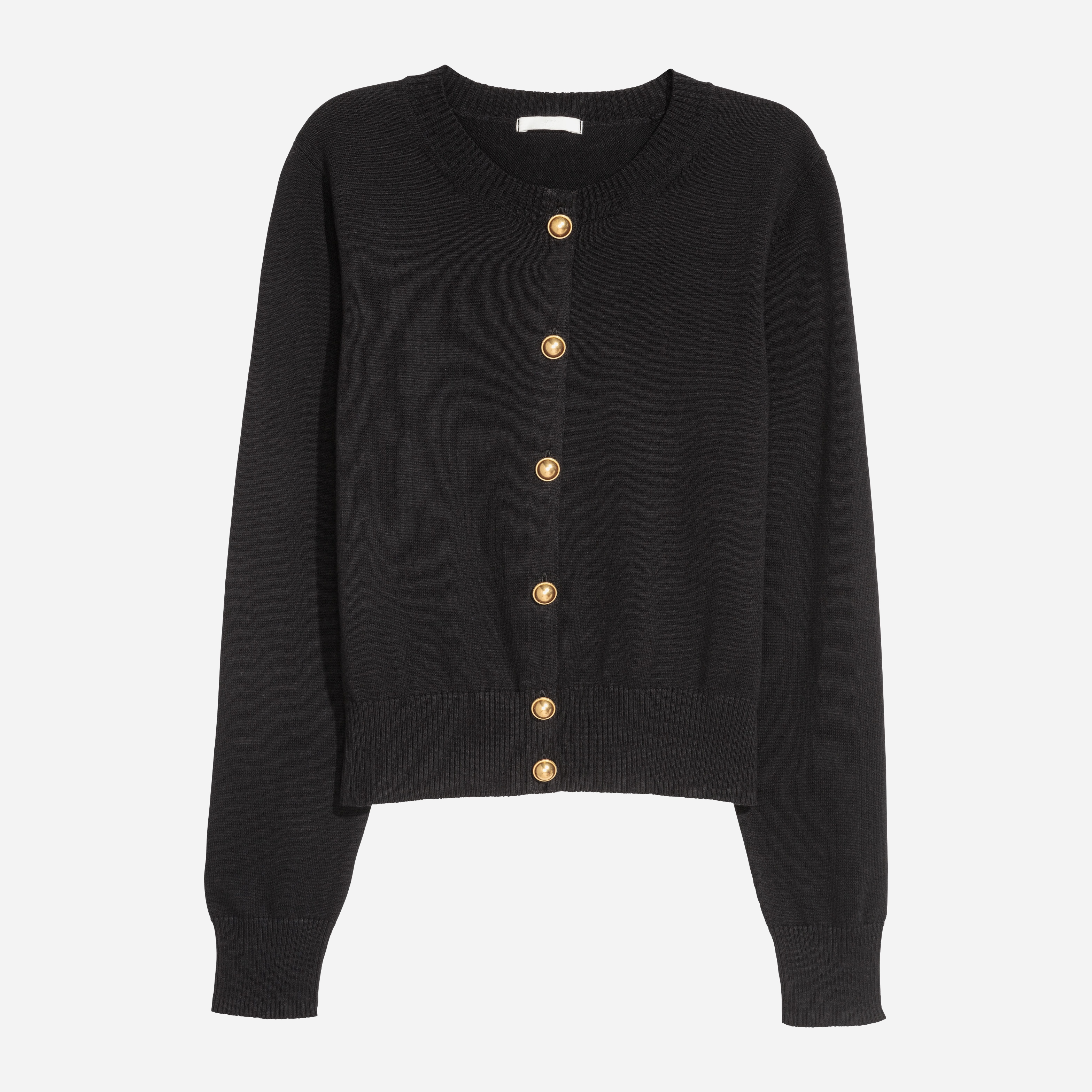 

Кардиган H&M 5732306-AAAD S Черный