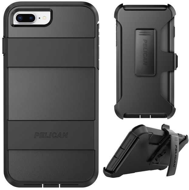 

​Противоударный чехол бампер Pelican Voyager Apple Iphone 6 Plus + /6s Plus + /7 Plus + /8 Plus + black