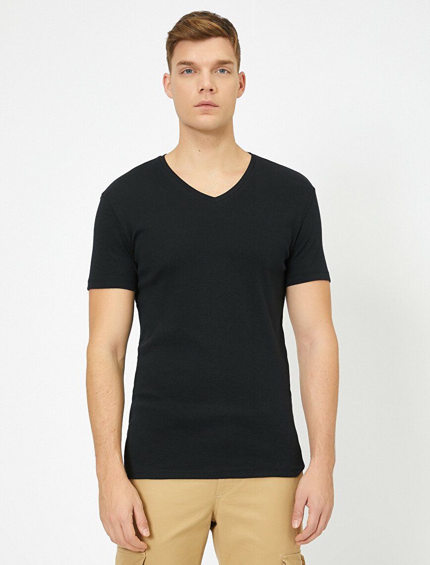 

Футболка Koton 0YAM12139LK-999 XS Black