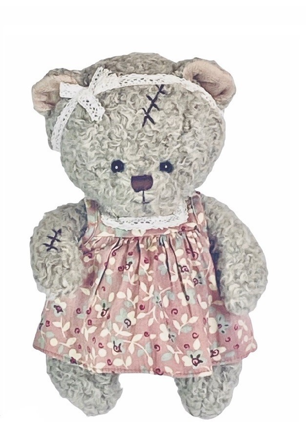 

Игрушка мягкая мишка Eleonore/pink, 25 см, Bukowski Design, 11087