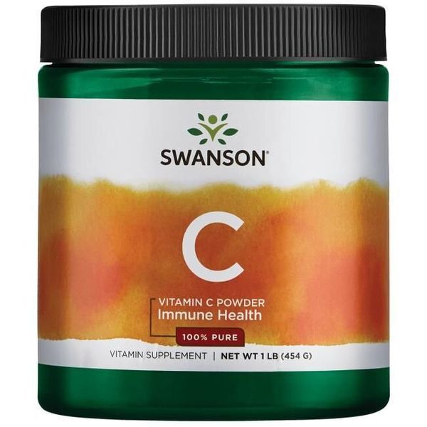 

Витамин С, Pure Vitamin C, Swanson, порошок, 454 г (SWA-11130)