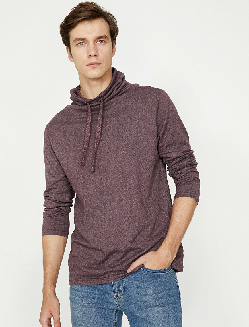 

Лонгслив Koton 9KAM12233LK-335 XS Aubergine