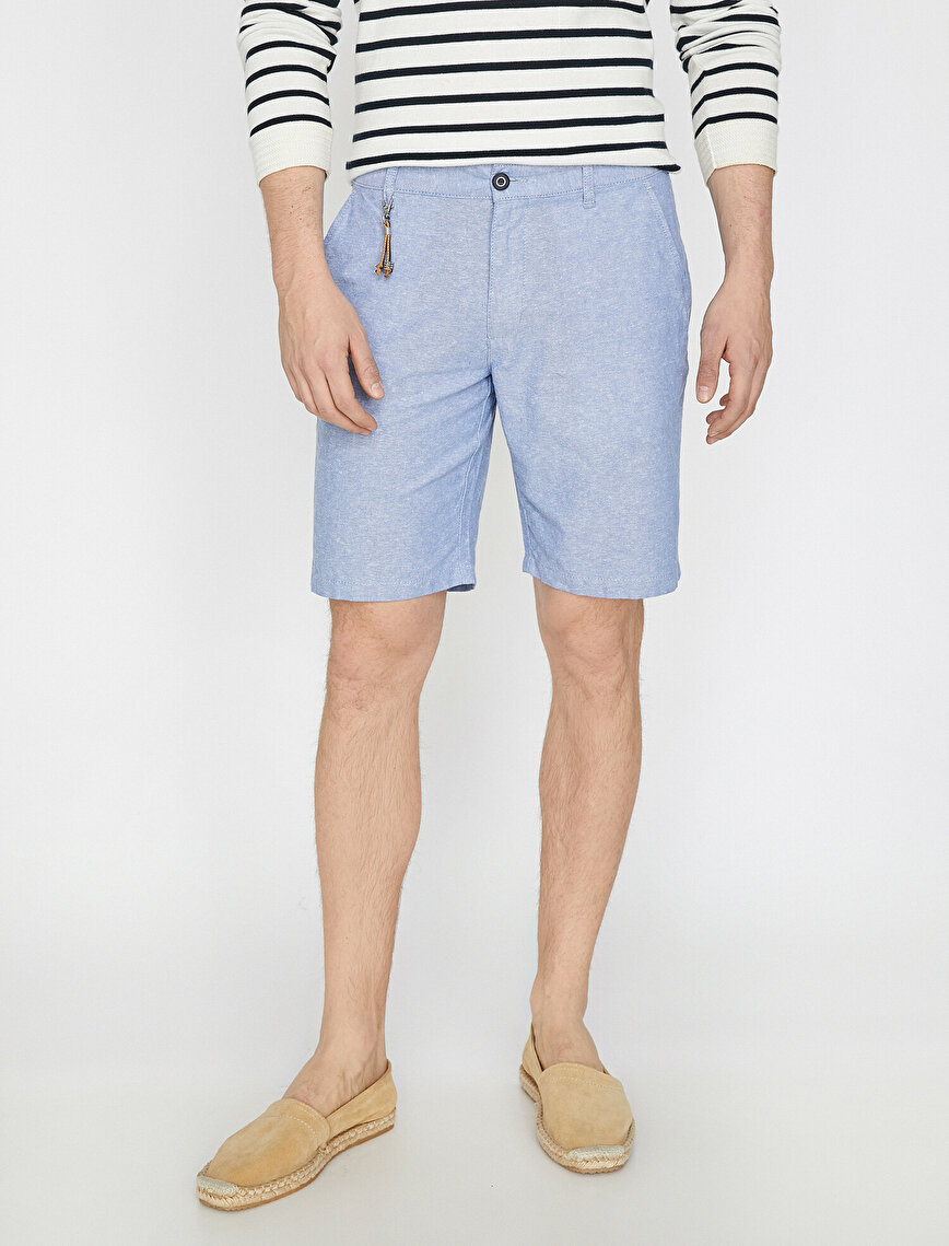 

Шорты Koton 9YAM44118OW-600 38 Blue
