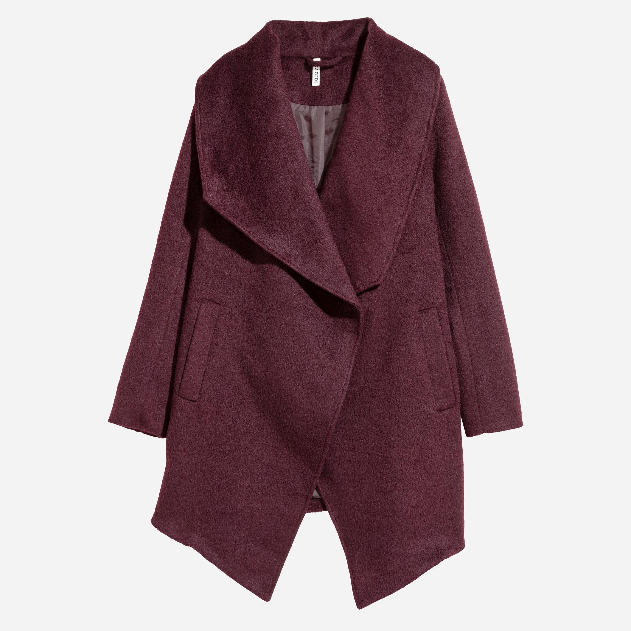 

Пальто H&M 3009086RP1  Темно-бордовое, Пальто H&M 3009086RP1 36 Темно-бордовое