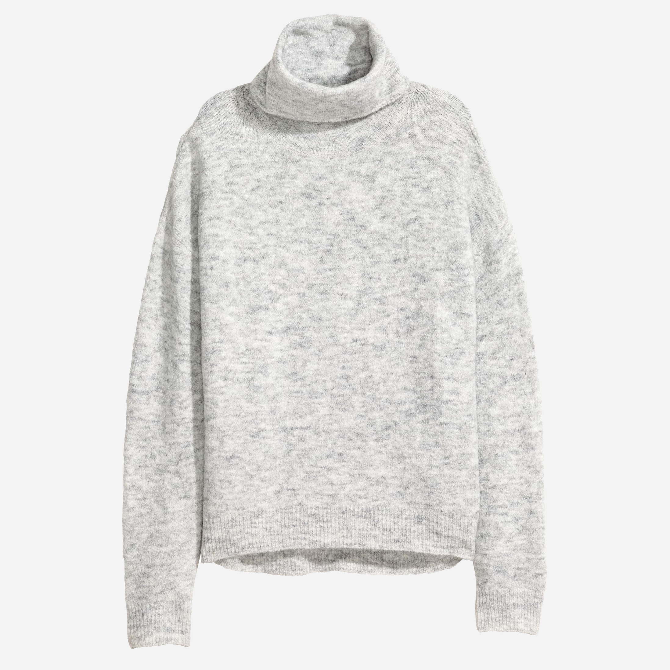 

Свитер H&M 5047426RP1 M Светло-серый меланж