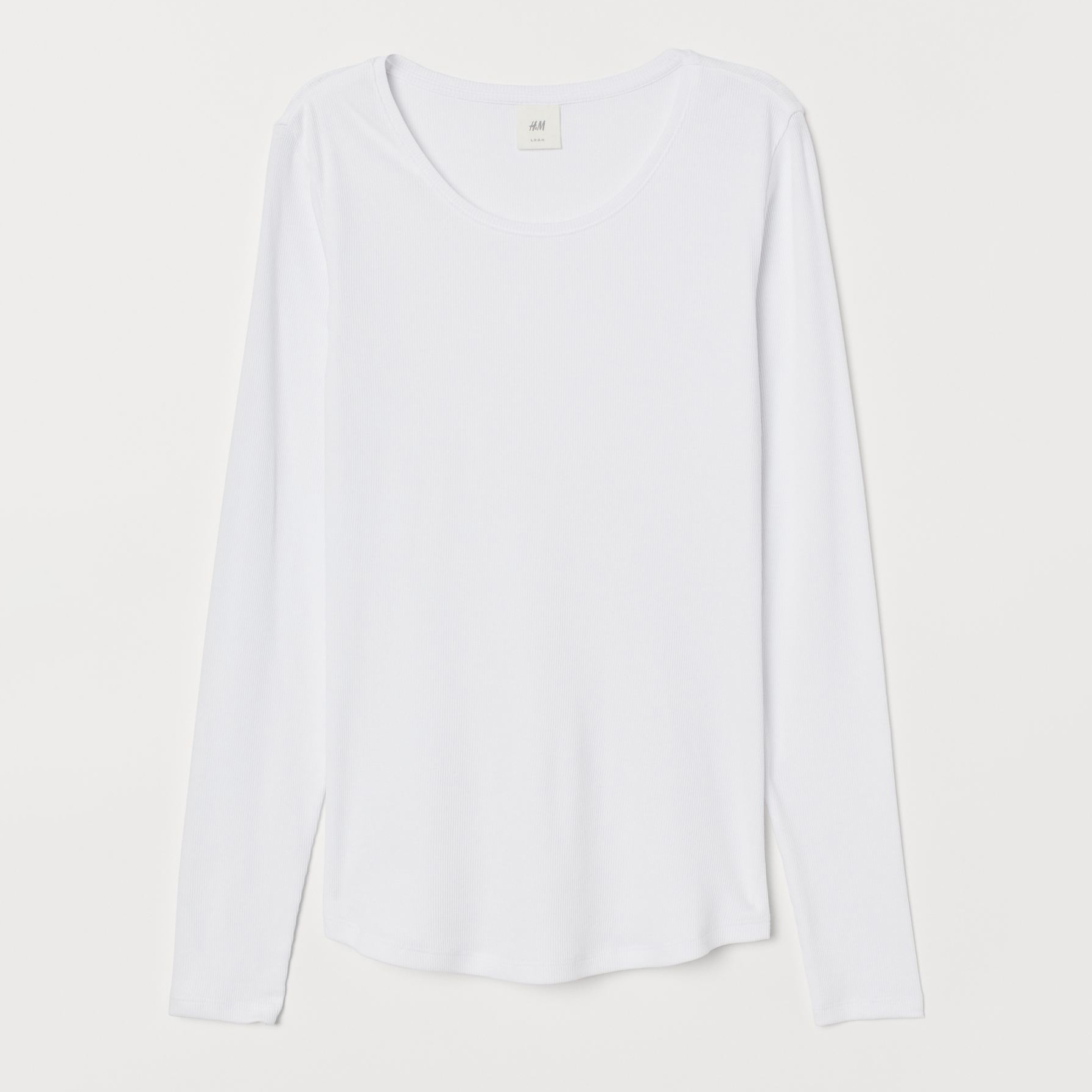 

Лонгслив H& 5160000dm  Белый, Лонгслив H&M 5160000dm M Белый