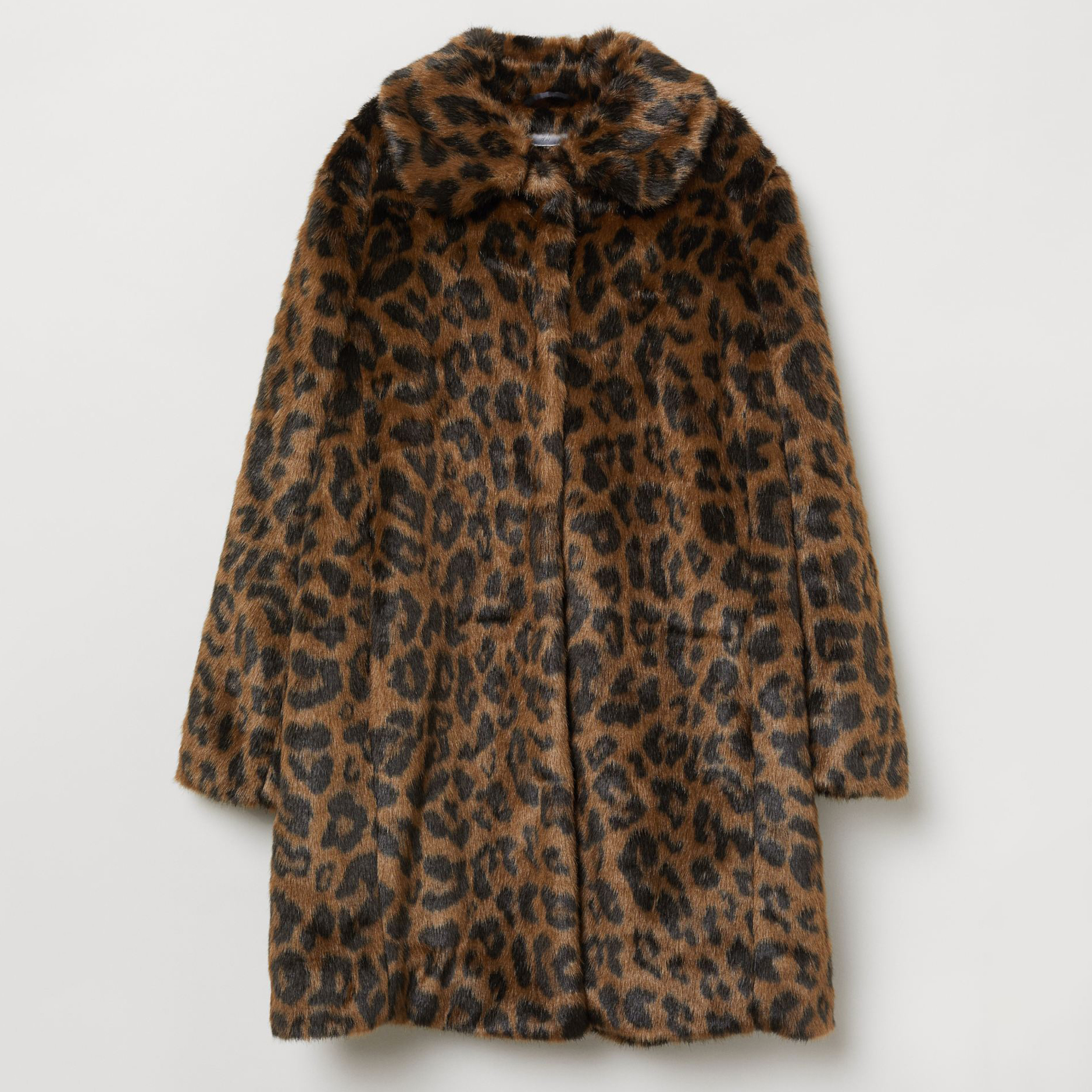 

Шуба H&M 6619108RP71 46 Коричневая
