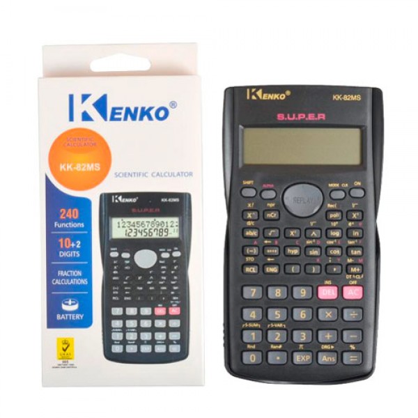 

Калькулятор карманный инженерный, 240 функций, 10-разрядный, KK-82MS