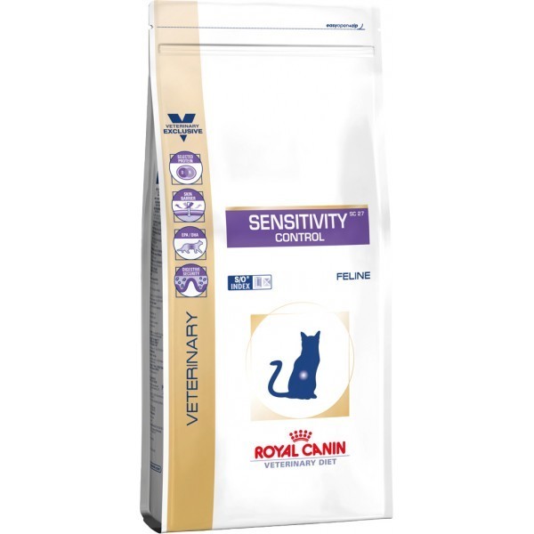 

Сухой корм для кошек при пищевой аллергии, непереносимости Royal Canin sensitivity control feline 1,5 кг 39090151