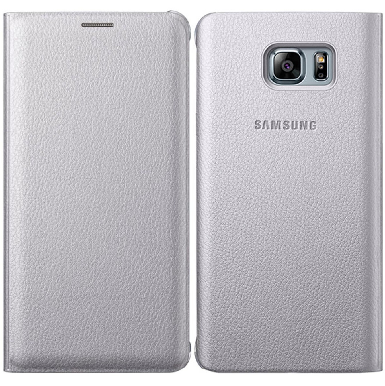 

Защитный смарт чехол книжка Samsung Wallet Flip Cover Galaxy Note 5 EF-WN920 silver