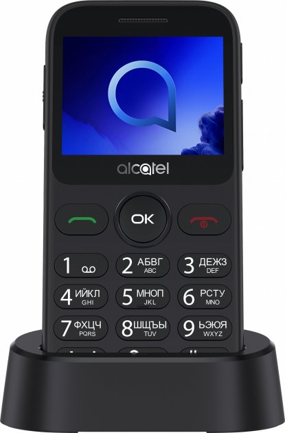 

Мобільний телефон Alcatel 2019 Single SIM Metallic Gray (2019G-3AALUA1)