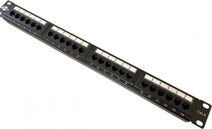 

Патч-панель Atcom 19" 24 порта UTP cat.6