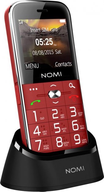 

Мобільний телефон Nomi i220 Red