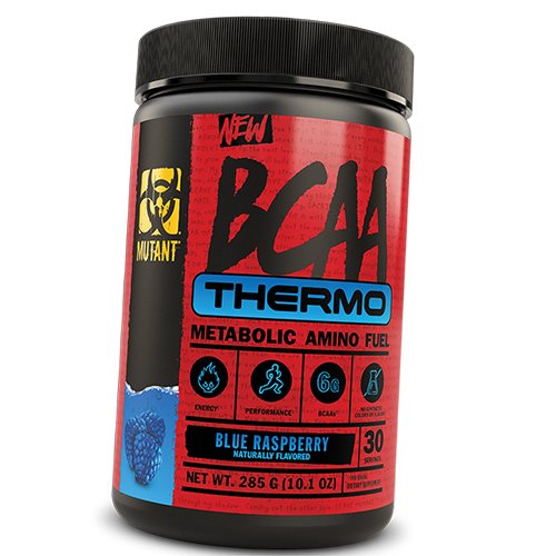 

Аминокислоты ВСАА, BCAA Thermo, Mutant 285г Синяя малина (28100003)