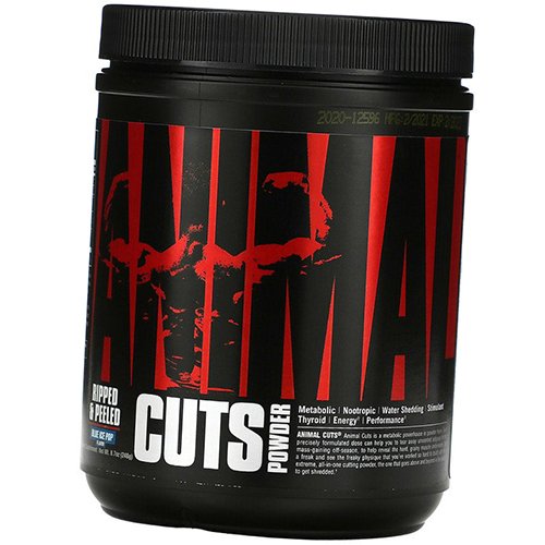 

Жиросжигатель, Термодженик, Animal Cuts Powder, Universal Nutrition 248г Мороженое (02086010)