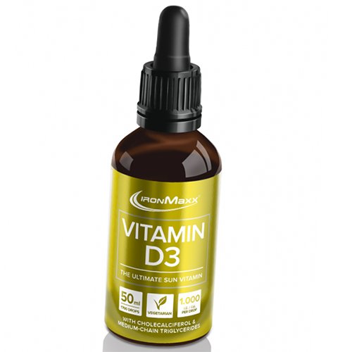 

Жидкий Витамин Д3, Vitamin D 1000, IronMaxx 50мл (36083022)
