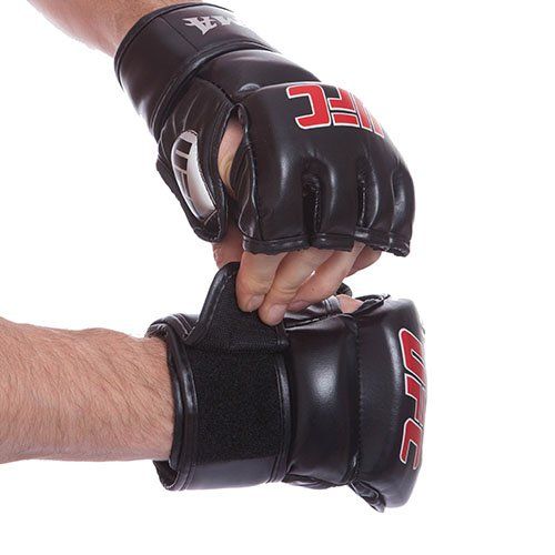 

Перчатки для смешанных единоборств MMA BO-0397 FDSO XL Черный (37508012)