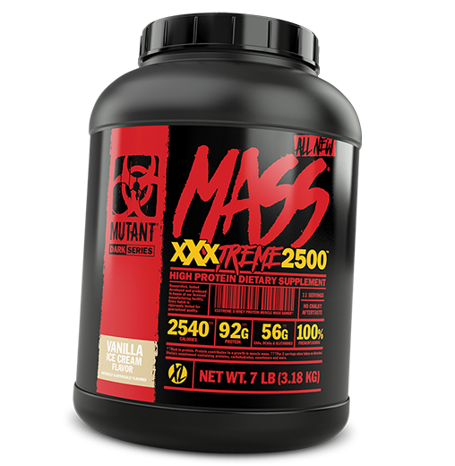 

Гейнер, Mass XXXTreme 2500, Mutant 3180г Ванильное мороженое (30100003)