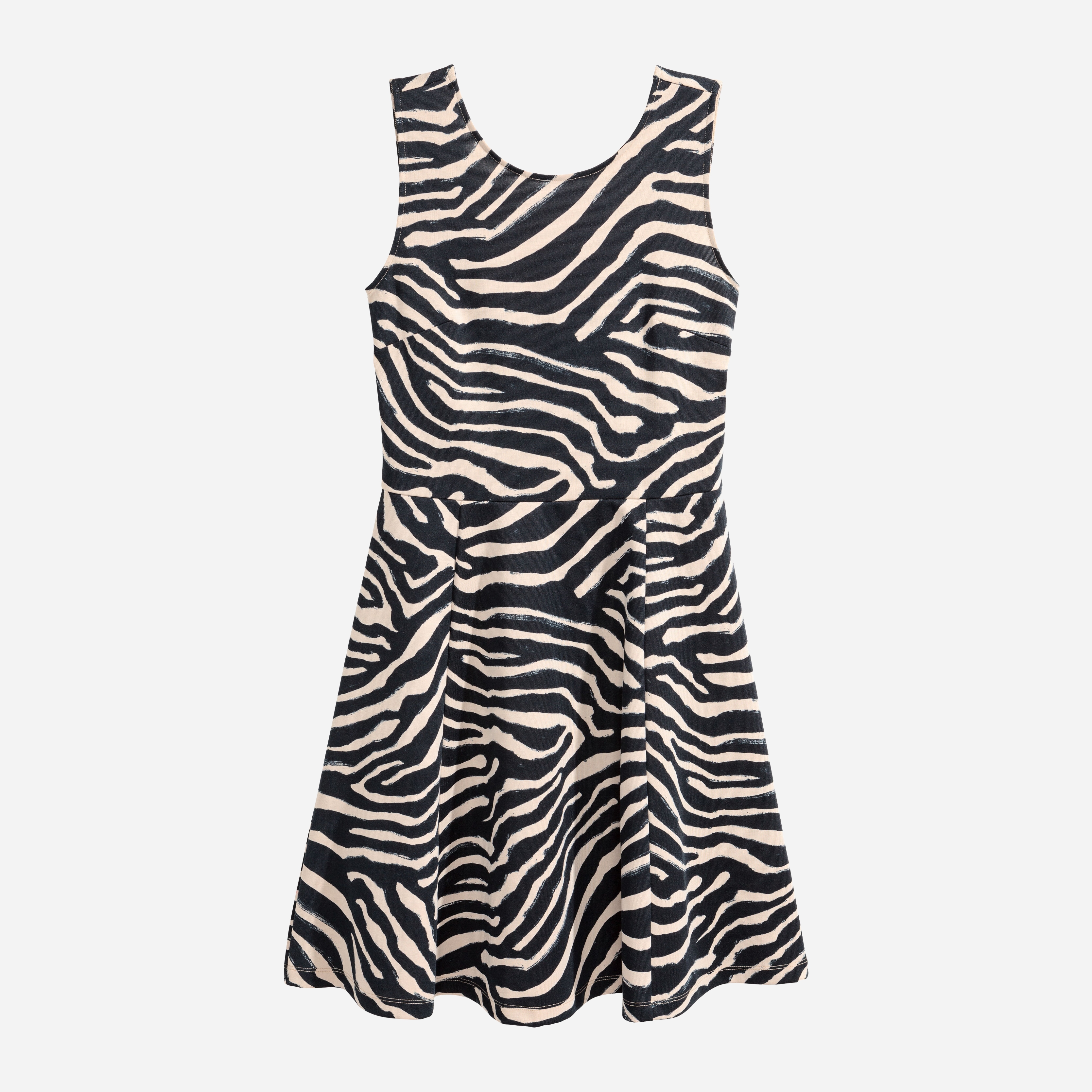

Платье H&M 5105385-ABAD M Черное с бежевым