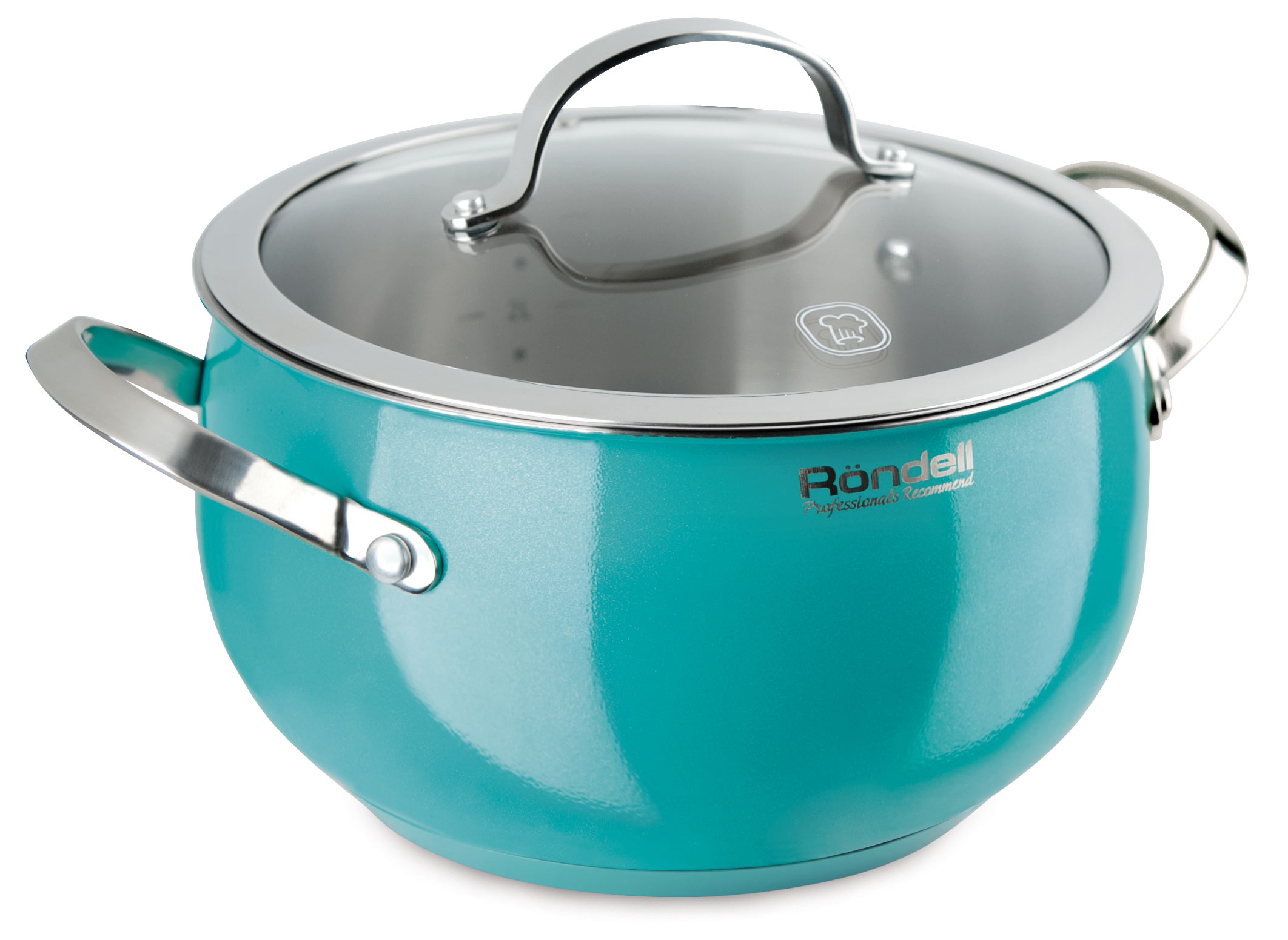

Кастрюля Rondell Turquoise 22 см 5.8 л RDS-719