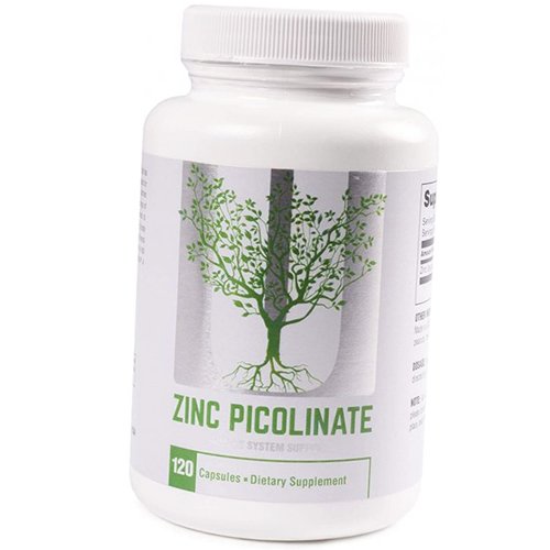 

Цинк Пиколинат, Zinc Picolinate 25, Universal Nutrition 120капс (36086019)